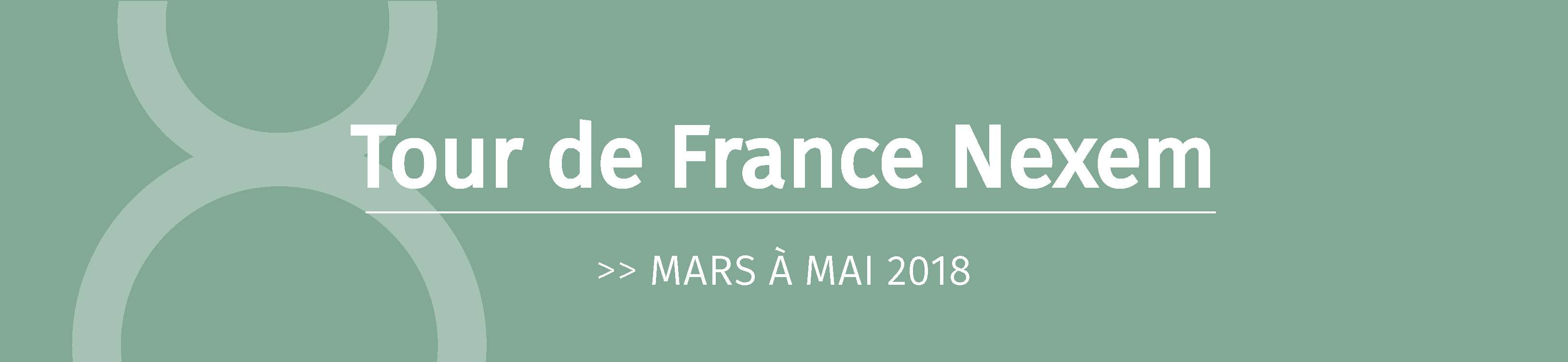 Tour de France de mars à mai 2018