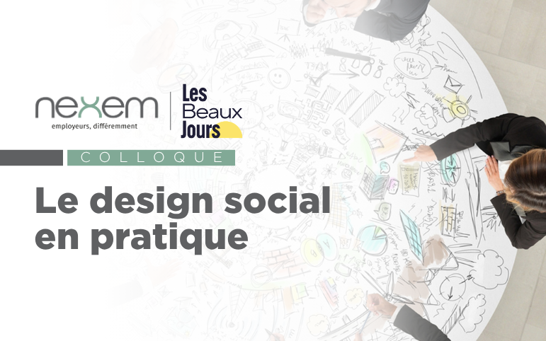 Colloque sur le design social en pratique